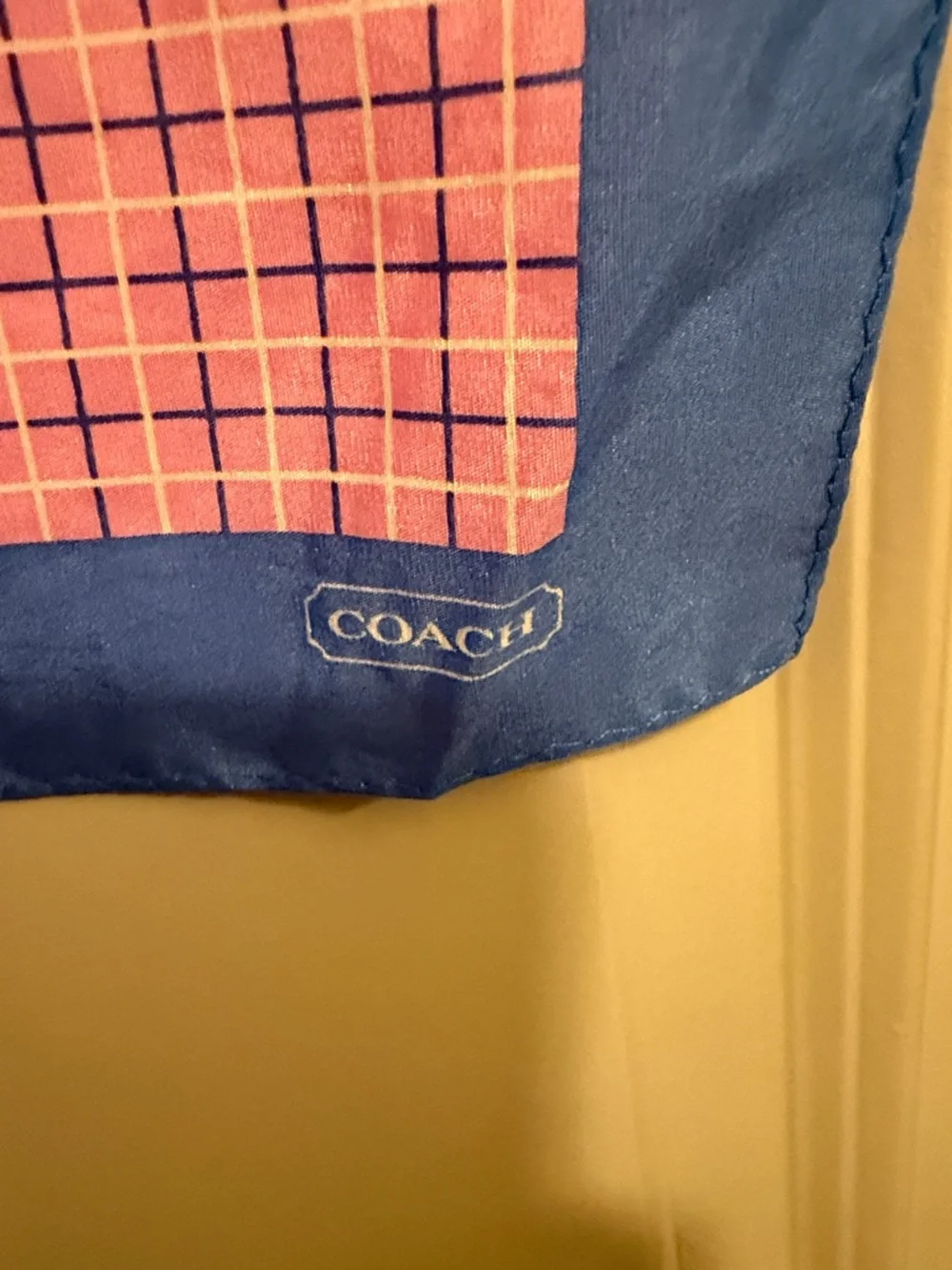 Vintage Coach Scarf